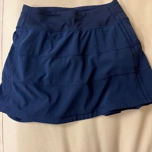 Lulu lemon pace rival short skort
